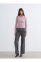 Polo Neck Women's Knitwear Sweater - 2