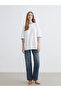 Crew Neck Oversize Women's T-Shirt - 2