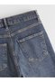 Two Mt Shop Quality Lcw Jeans Indigo Denim Straight Mom Fit High Waist Narrow Leg Women's Jean Pants - 5