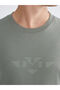 Mg trenden khaki bicycle collar printed men's sweatshirt - 3