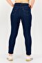 Women Super Skinny Fit Washed Denim Jeans, Blue - 3