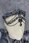 Hera Frontal Dangle Bridal Henna Crown Hair Accessory - 2