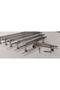Emi̇r 1 Ad. Chrome 192 mm Metal Screw Handle Cabinet, Dresser, Unit, Bedside Table, Kitchen Cabinet, Cloakroom - 4