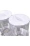 Double Container ABS Counter Cereal Dispenser, 7L (White) - 2