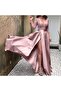 Women's Fashion Long Gown Waistline Cocktail & Evening Dresses Front Slit Prom Dress, A1577 - 6