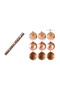 6cm Shatterproof Christmas Balls, 20pcs Ornaments for Xmas Tree, Holiday & Wedding Decorations - 2