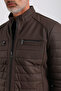 Maroquin Leather Leandro Men's Puffer Leather Coat - 5
