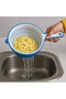 2-Pack (1 Piece) Multi-Purpose Fruit / Vegetable / Rice / Pasta Washing Strainer-Vip-Blue - 3