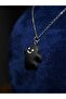 Black Cute Ghost Steel Necklace Halloween Halloween Themed Gothic Necklace - 6