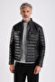 Maroquin Leather Leandro Men's Puffer Leather Coat - 6