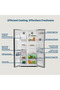 Refrigerator 664L Gross (525L Net)Capacity,Side by Side,Ice and Water Dispenser,GNE753DIX(Inox) - 3