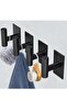 Wall Towel Hooks, Heavy Duty Self-Adhesive Waterproof Holder for Clothes, Closet Hook - 6