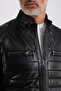 Maroquin Leather Leandro Men's Puffer Leather Coat - 7