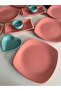 Team Breakfast Pink 12 Piece Set for 6 People - 3