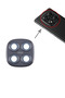 Xiaomi Compatible Redmi Note 14 Pro 4g Camera Lens Glass with Frame Full Black 24116Raccg - 4