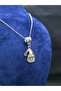 Cat Model Halloween Themed Steel Pendant and Steel Chain Necklace - 2