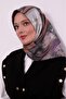 Classic Batik Tel Pattern Sparkling Crystal Scarf