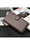 Slim Leather Wallet for Men UAE | Long Bi-Fold Card Holder & Passport Wallet | Gulf Baskets