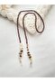Durable Handmade Beaded Eyeglass Cord 70 cm – Natural Stone and Starfish Detail - 6