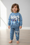 Karakter Printed Blue Children's Tracksuit Set (2-Thread Fabric) - 2