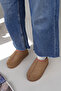 Women's Guaranteed Fur-Lined Lightweight High-Sole Mini Sabo House Slippers Mink - 5