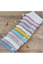 12 Pairs Women's Non-Elastic Socks Seamless Comfortable Elastic Plain Cotton