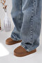 Women's Guaranteed Fur Lined Lightweight Sole Mini Boots Brown - 6
