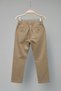 Beige Children's School Trousers with Elastic Waist and Lace-Up - 2