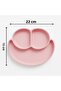 9 Piece Silicone Feeding Set – Bpa Free – Baby Feeding Set Pink - 4