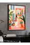 Colorful Garden One Piece Black Wooden Framed Painting - 5