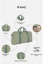Bitter Coffee Sports Women & Men Duffel Bag, Parachute Fabric Unisex Sports Fitness Gym Bag with Front Pocket - 7