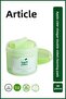 Apple Cider Double-Sided Facial Cleansing Pad 60 Pieces | | Apple Cider Vinegar, Water Based - 2