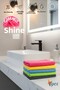 5 Pieces 40X40 Universal 310 Textured Glossy Glass Cloth - 2