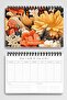 Autumn Flowers Themed A5 Wirebound to Do List Weekly Planner - 2