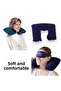 Inflatable Car Neck and Travel Pillow – Air-Filled - 3