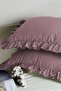 2-Piece Pillowcase 100% Cotton Ruffled 50X70Cm |   Suitable for Bedding Sets and Duvet Covers - 5