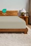 100% Cotton Combed Fabric Elastic Fitted Sheet - Fitted - Soft - High Quality Single - Double Size