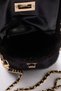 Black Faux Fur Crossbody Women's Shoulder and Phone Bag Takaw26Oc00083 - 5