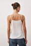 Ecru Basic tkaná halenka s páskem TWOSS19BB0224 - 4