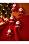 6 Pieces Santa Claus Christmas Tree Ornament - 5