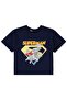 Superman Krypto Printed T-Shirt for Ages 2-5 - Navy Blue - 2