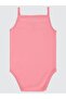Combed Cotton Rope Strap D Lace I Girls' Snap-On Badi - Pink - 2