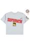 Superman Printed T-Shirt for Ages 6-9 - White - 4
