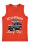 Retro Sufrin Printed 2-5 Years Old T-Shirt - Red 2-3 Years Old