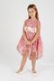 Kids Girl's Tail Lace Evening Dress Ak2208 - 2
