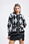 Baklava Pattern Glitter Knitwear Sweater