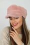 Powder Soft Textured Plush Cap Women's Hat - 3