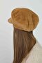 Camel Soft Textured Plush Cap Women's Hat - 6