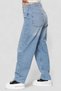 Women's Cropped Leg High Waist Balloon Jeans - 3
