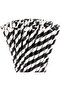 Eco-Friendly Paper Straws 100 PCS Black Biodegradable & Compostable